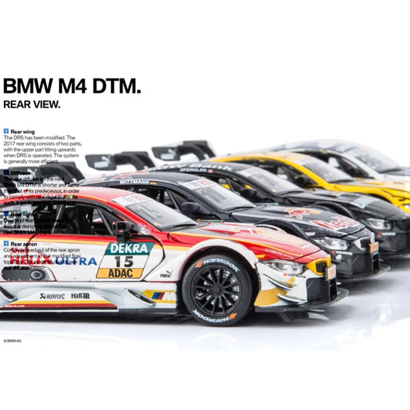 1:32 BM M4 DTM ралли спортивный автомобиль сплав модели автомобилей Diecasts& игрушечные транспортные средства игрушки для детей Рождественский подарок Горячая игрушка автомобиль