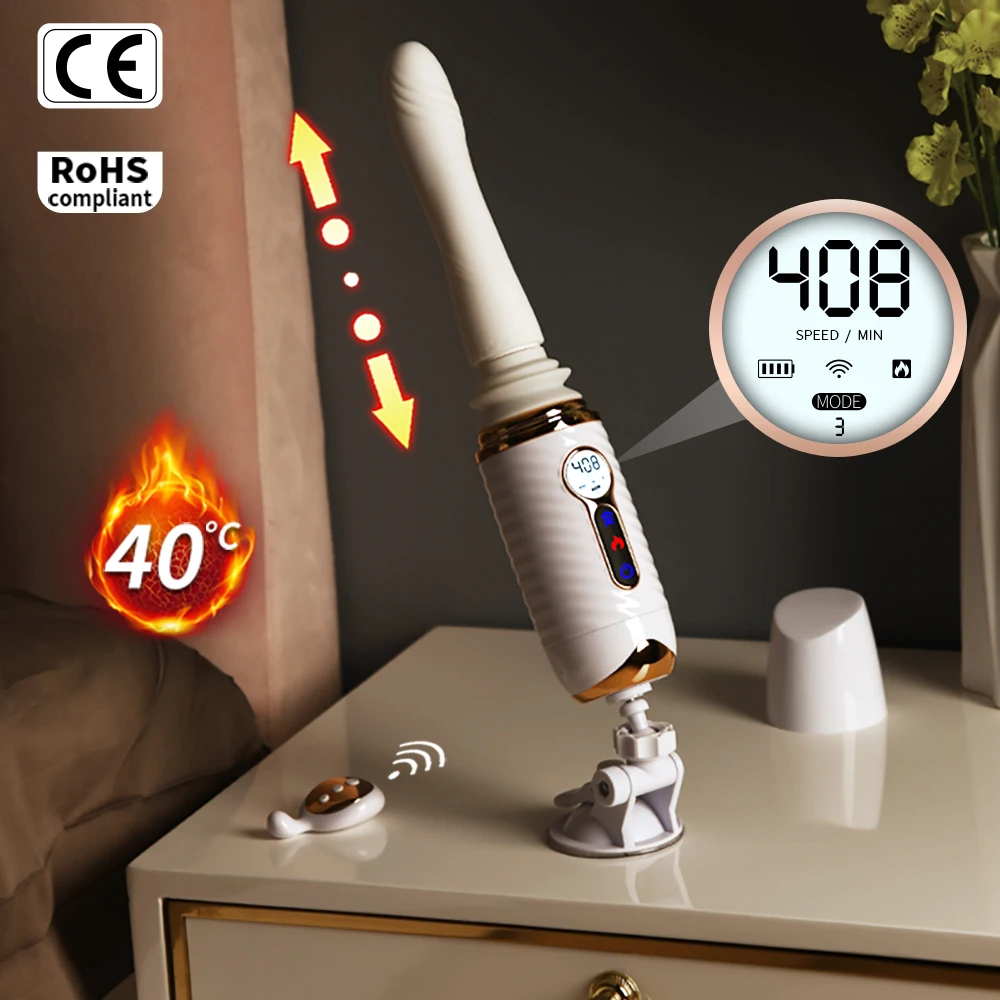 Автоматический толчок секс машины для Для женщин взрослые игрушки женский Hands Free мастурбатор Беспроводной