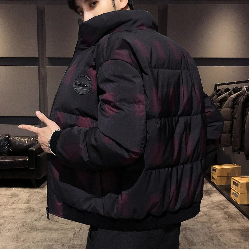 Men's down jacket 90% white duck down coats new short handsome trend thickened warm winter casual coat