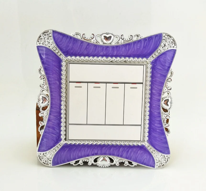 Одиночная подсветка розетка накладка на палец панель наклейка современная