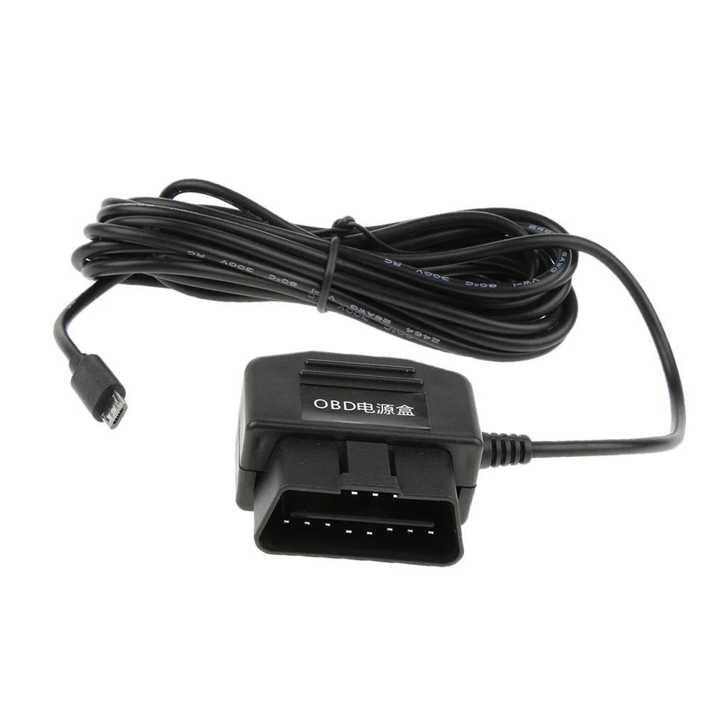 Премиум 3 5-метровые Автомобильные видеорегистраторы Hardwire Kit 12В/36В до 5В для DVR GPS