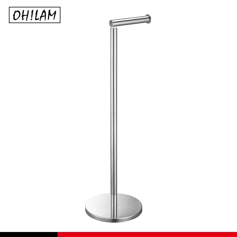 toilet paper holder freestanding with storage stainless steel tissue roll holder stand toilet paper holder for storage organizer free global shipping