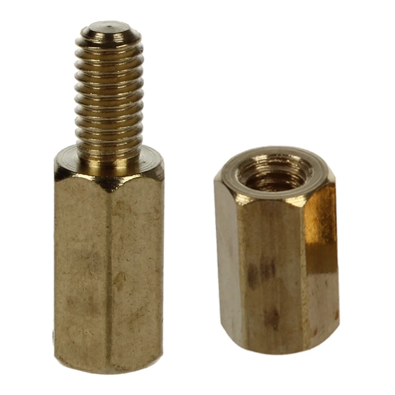 

50 Pcs Brass Screw Thread PCB Stand-Off Spacer M3 Male X M3 Female 6mm & 50 Pcs Screw PCB Standoff Spacers 8mm Body