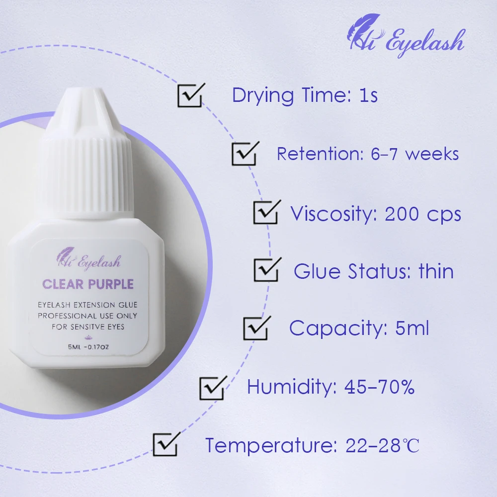 Клей для ресниц 5 мл клей профессионального наращивания накладных частная