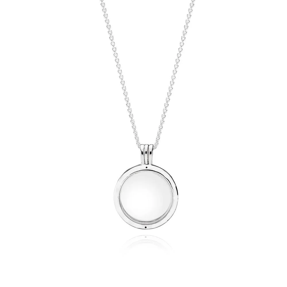 

Real 925 Sterling Silver Pendant Necklace Size S M L 45CM 50CM 60CM 75CM 80CM 90CM For Women Jewelry