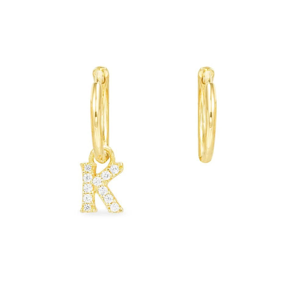 

Kakany 2019 New Trend 26 Letters Arabic Numerals Advanced Sense Earrings Simple Retro Earrings To Send Girlfriends Fashion Gift