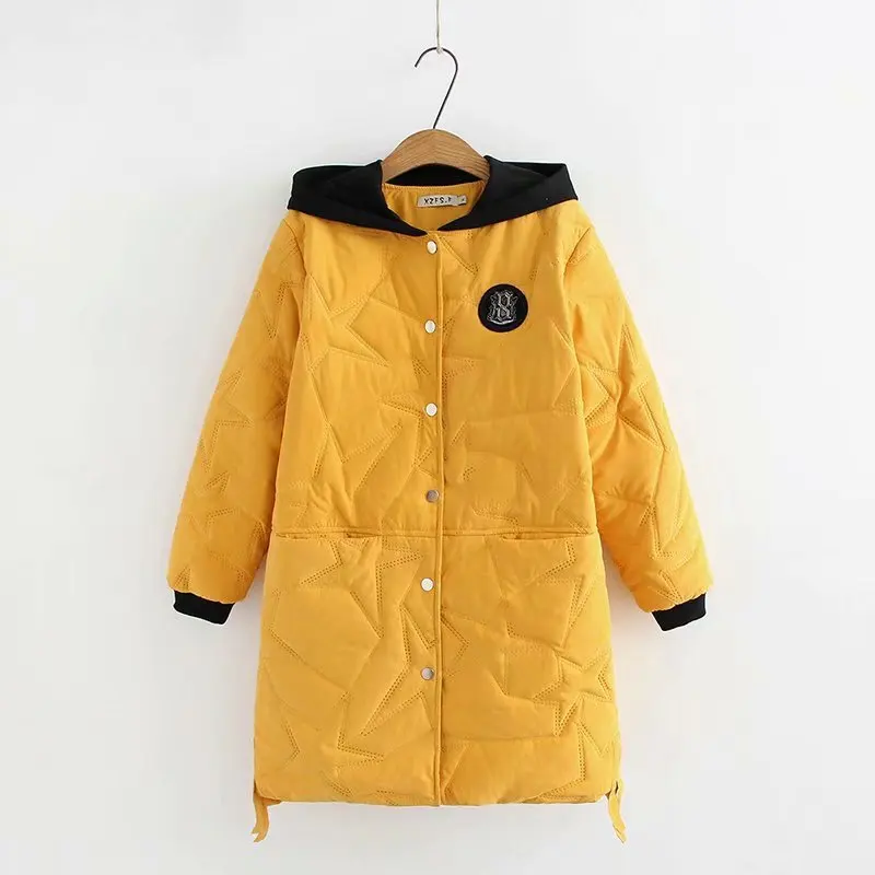 Повседневные парки размера плюс Осень-зима 2019 женская одежда модные Свободные