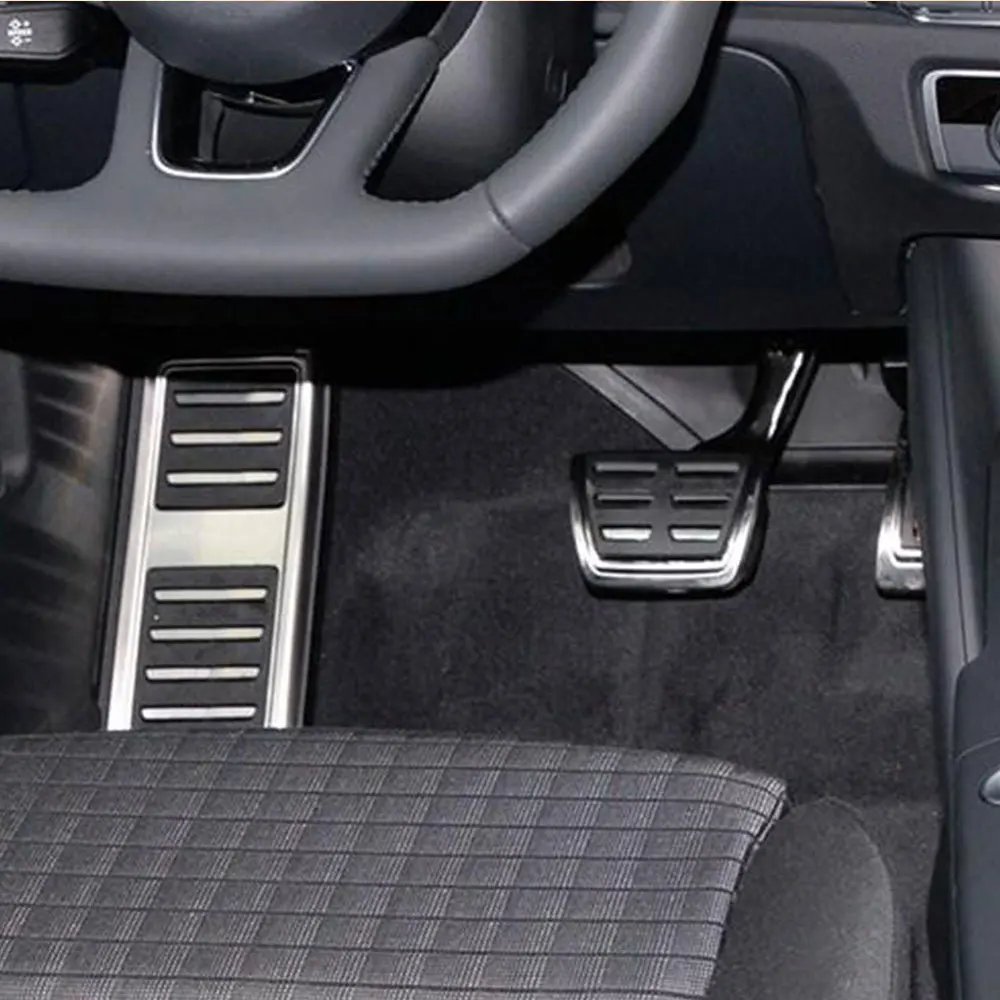 Xburstcar автомобильные педали педаль газа тормоза защита для Audi A6 C8 2018 - 2021 A7 LHD