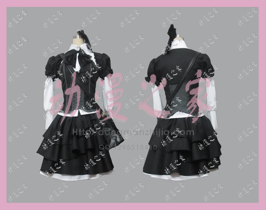 

Chuunibyou Cosplay Costume Chuunibyou Demo Koi ga Shitai! Takanashi Rikka Sweet Gothic Lolita Dress Uniform Maid Costume