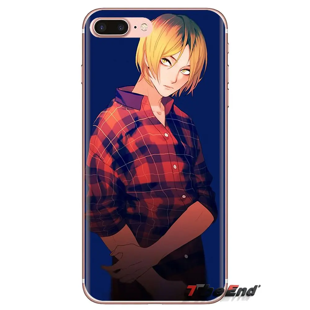 Для iPod Touch Apple iPhone 4 4s 5 5S SE 5C 6 6S 7 8 X XR XS Plus MAX Kenma Kozume из аниме ТПУ прозрачные чехлы |