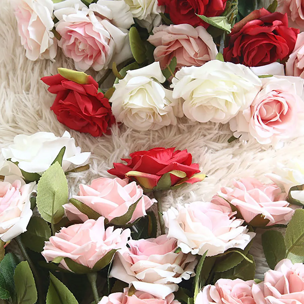 Искусственный цветок искусственный украшение для дома Свадебный букет невесты