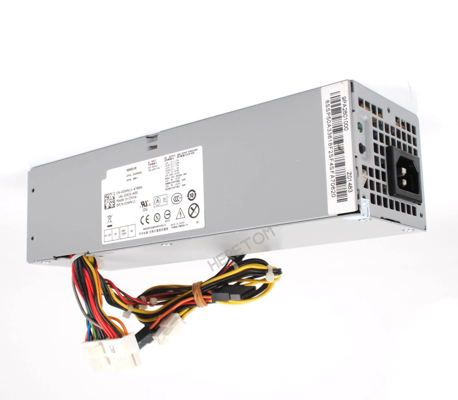 

New PSU For Dell 390 790 990 3010 7010 9010 240W Power Supply L240AS-00/01 D240AS-00 H240AS-00 RV1C4 T5VF6 1GC38 2TXYM