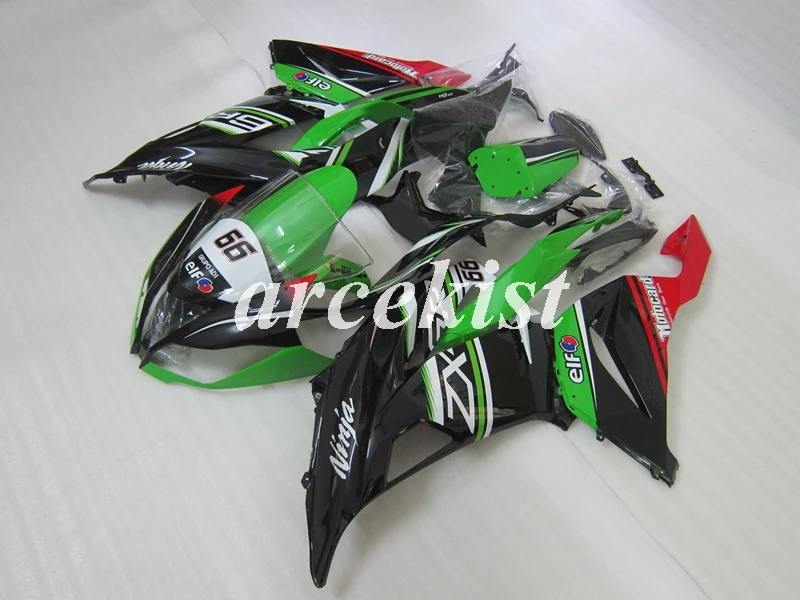 

4 подарки новые из АБС-пластика для мотоцикла обтекатели комплект подходит для Kawasaki Ninja 599 ZX-6R 636 2013 2014 2015 2016 2017 кузов комплект Лидер продаж