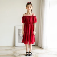 flower girl dresses for birthday wedding kids prom dress summer 2021 casual clothes tulle princess dress children 4 to 14 years