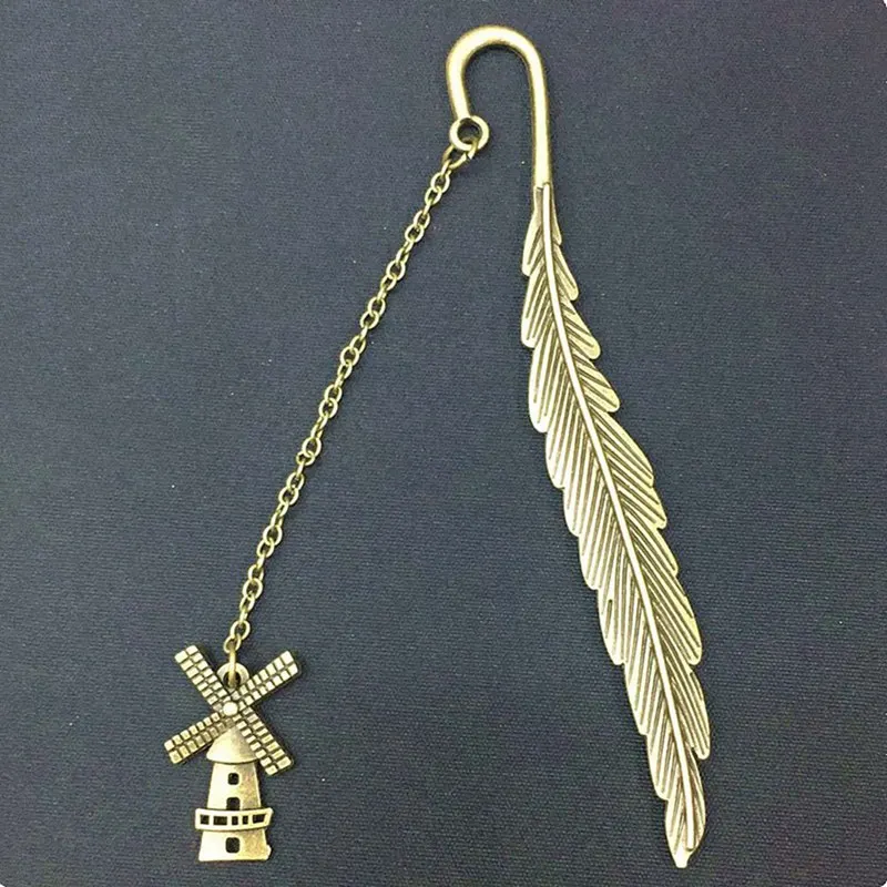 Подарочная винтажная Изысканная бронзовая перьевая Красивая Детская