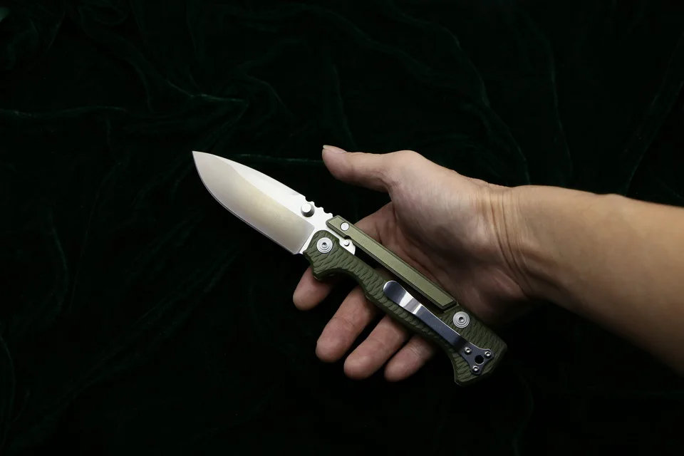 LOVOCOO складной нож AD15 D2 лезвие из алюминиевой стали G10 Ручка Открытый Отдых Охота выживания карманные Фруктовые Ножи EDC инструменты