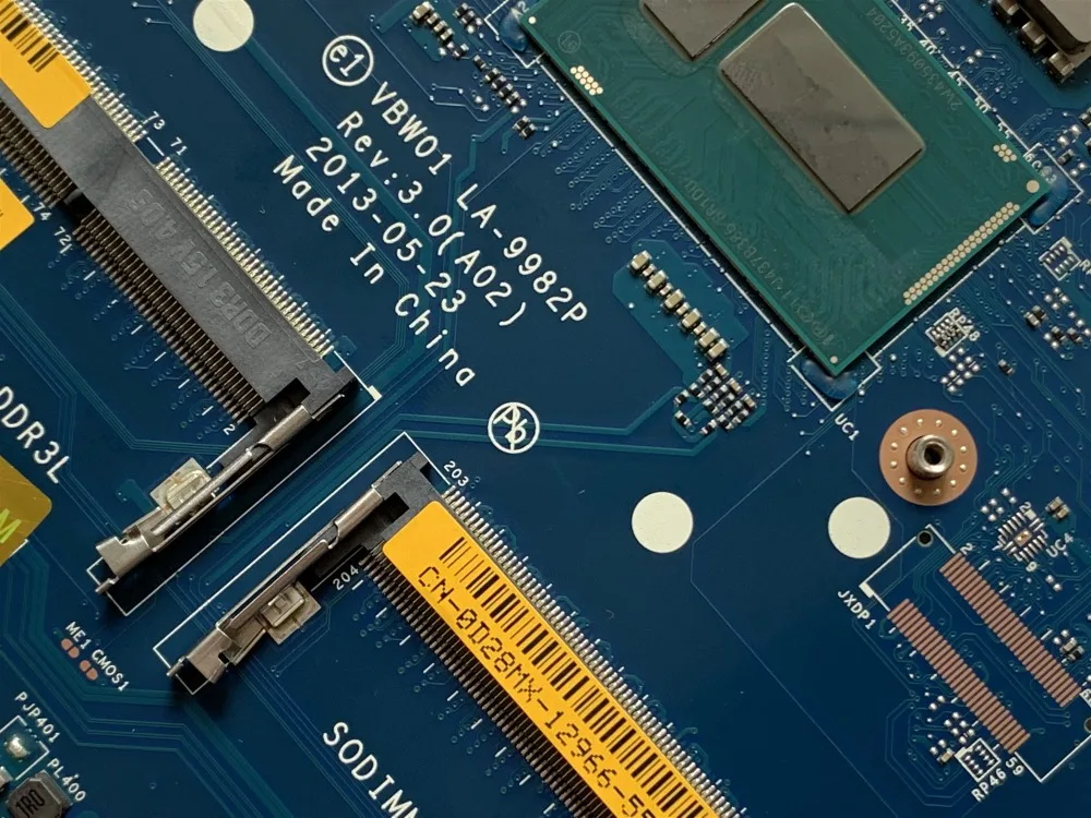 Материнская плата KEFU D28MX для ноутбука DELL INSPIRON 3537 5537 новая материнская vmw01 REV: 3 0 CELERON