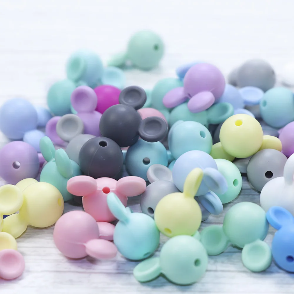 10 шт. силиконовые бусины-прорезыватели для ожерелий | Мать и ребенок