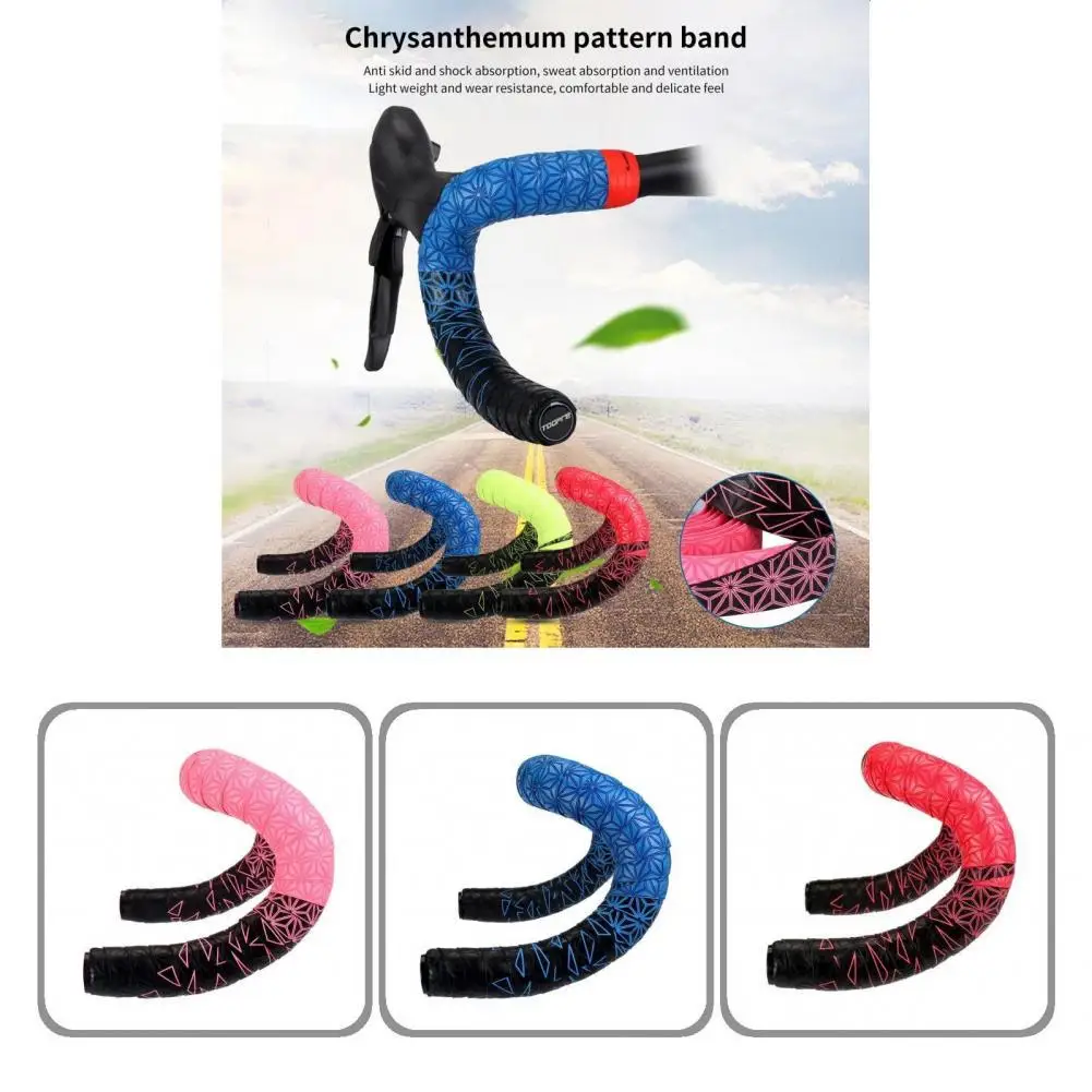 

Лента для руля горного велосипеда с рисунком хризантемы
