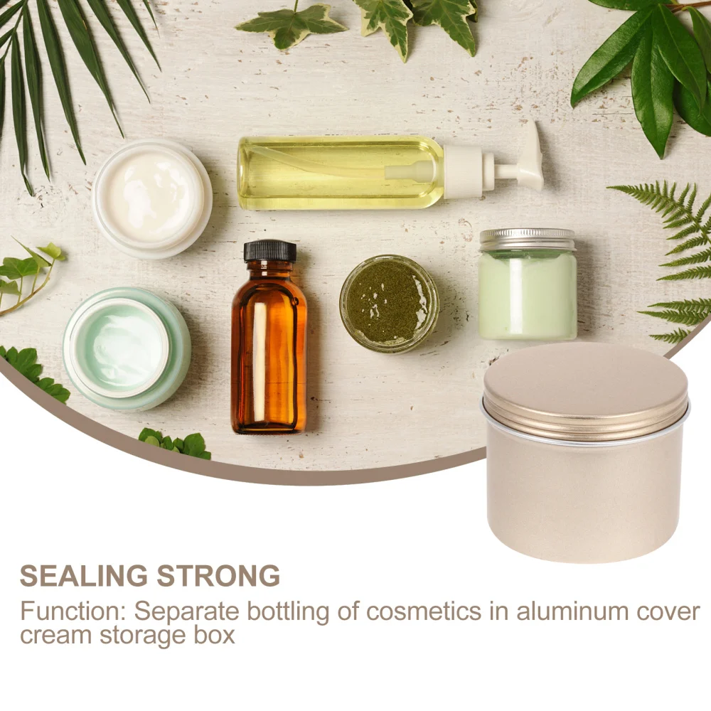

12Pcs 100ml Aluminum Jars Box Container Bottle for Eye Shadow Powder Lip Balm
