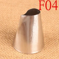 maifu f04 droplet type mounted pastry tip cream decoration large squeeze pastry tip baking cake tools new