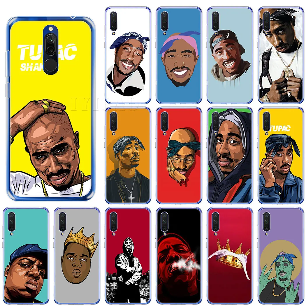2Pac Тупак Амару Шакур жесткий fro Xiaomi mi x 2S 3 10 Красный Note 5A Prime 6 7 8 Pro 8T чехол |