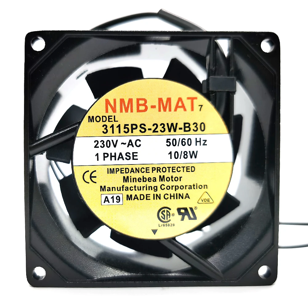 NMB 8038 230V двойной шар 3115PS 23W B30 8 см вентилятор охлаждения шасси 80*80*38 мм|Кулеры и