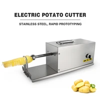 electric spiral potato machine w counter potato stick toronto french fries stainless steel automatic food processors commercial