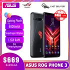 Смартфон ASUS ROG Phone 3 12 + 128256 ГБ, игровой телефон с процессором Snapdragon 865Plus, 6000 мАч