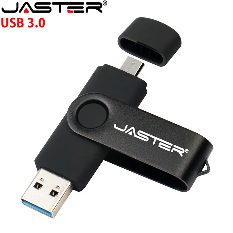 

New Usb 3.0 JASTER OTG USB flash drive for SmartPhone/Tablet/PC 8GB 16GB 32GB 64GB 128GB 256GB Pendrive High speed pen drive