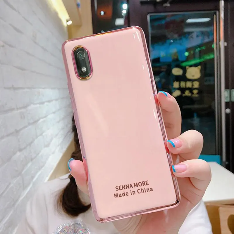 Luxury Silicone Case For Xiaomi Redmi 7A phone Case For Redmi 7 a Cover Shockproof Stand Ring Holder Case Xiaomi Redmi7a Redmi7