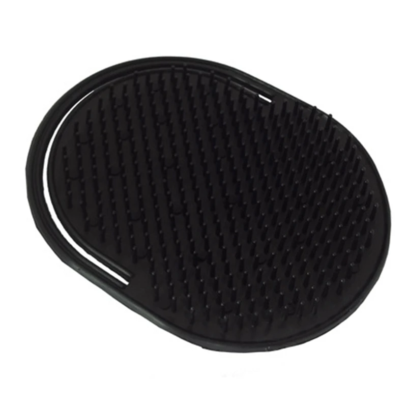 

1 Pcs Shampoo Comb Pocket Men Beard Mustache Palm Scalp Massage Black Hair Care Travel Portable Hair Comb Brush Styling Tools