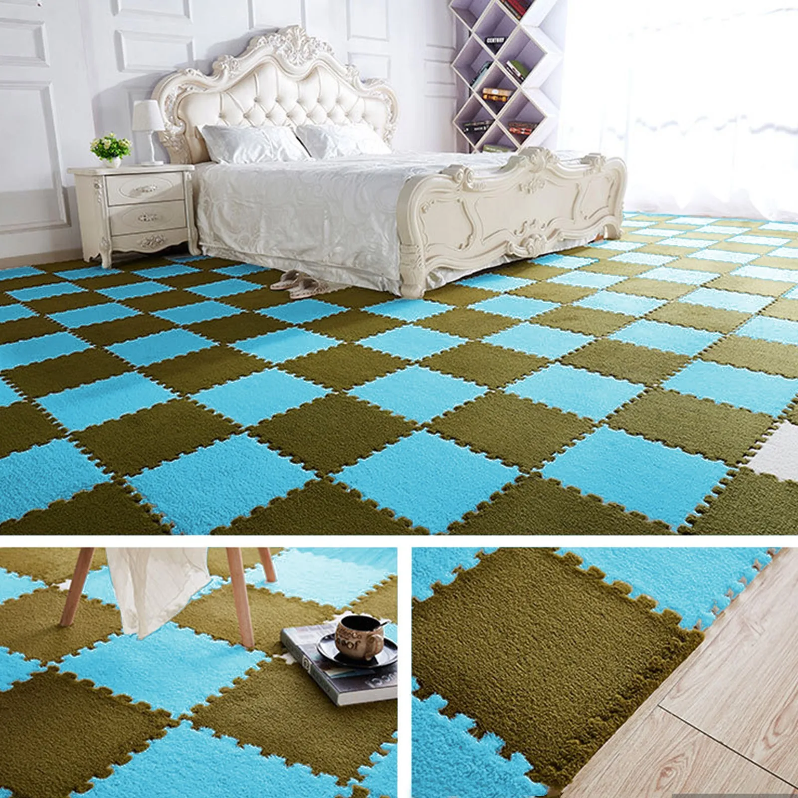 Коврик Детский мягкий из пены 30x30x1 см | Дом и сад