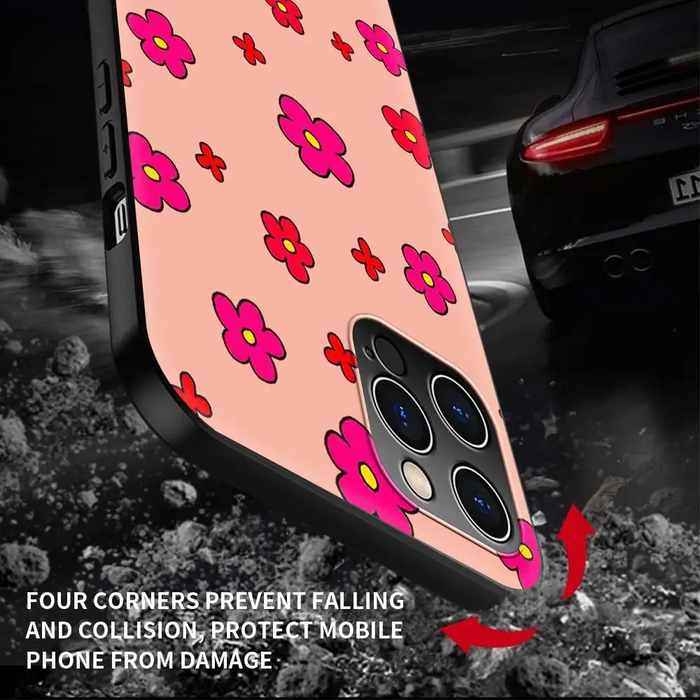 

Phone Case For iPhone 12 11 Pro MAX Silicone Cover For iPhone 12 Pro 7 8 Plus SE XS XR X Back Coque Indie Kids Aesthetic Art