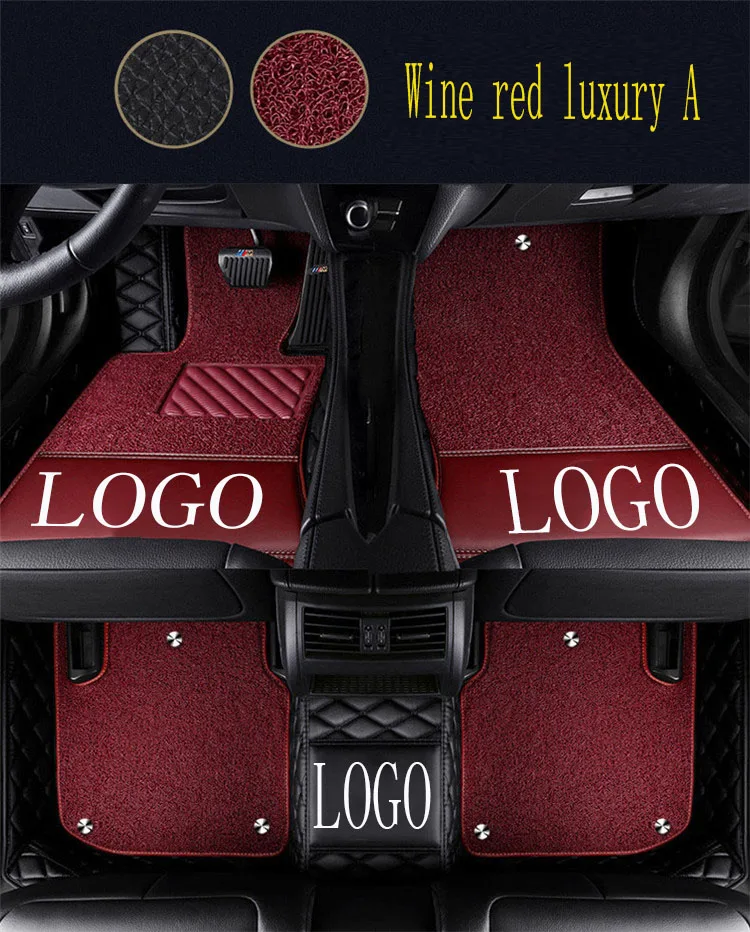 Автомобильные коврики с логотипом/фирменным логотипом для Chevrolet Cruze Malibu Trax Sail captiva