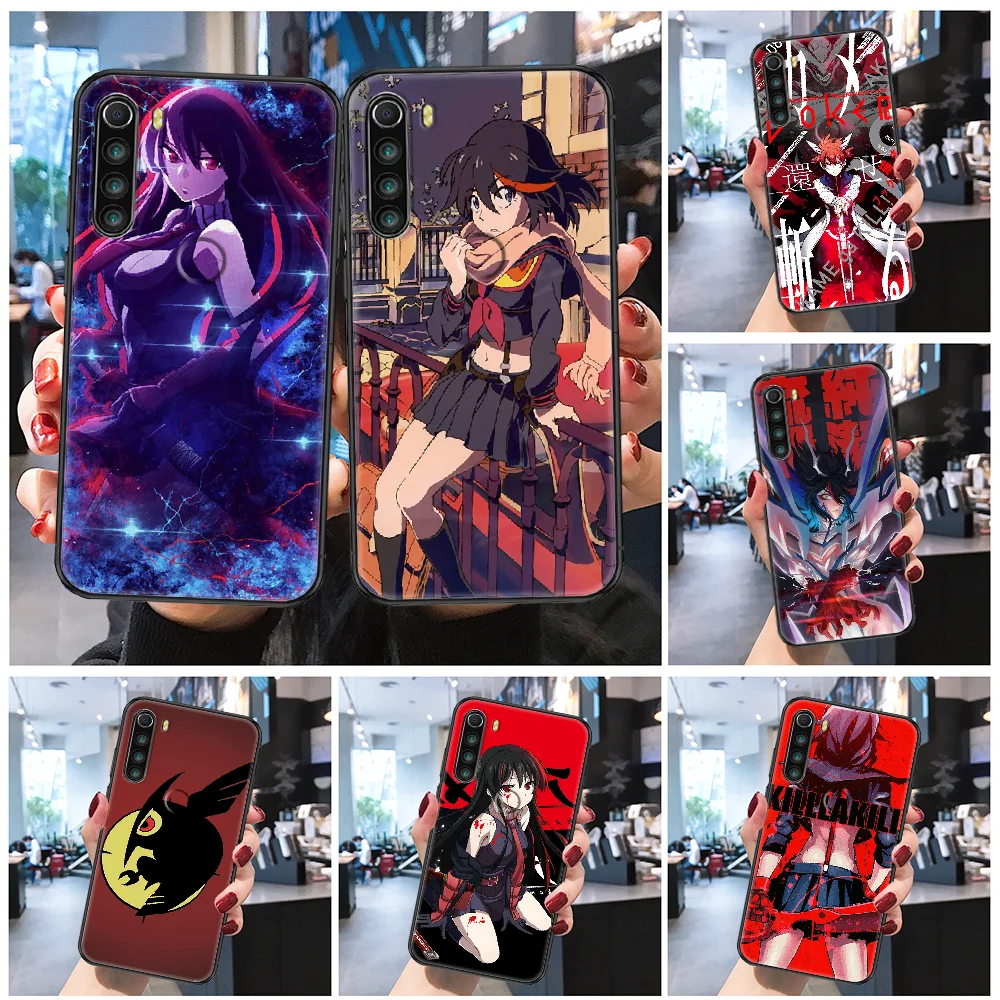 Чехол для телефона Akame ga KILL Anime la kill для Xiaomi Redmi Note 7 7A 8 8T 9 9A 9S 10 K30 Pro Ultra, матовый черный TPU Etui 3D on.