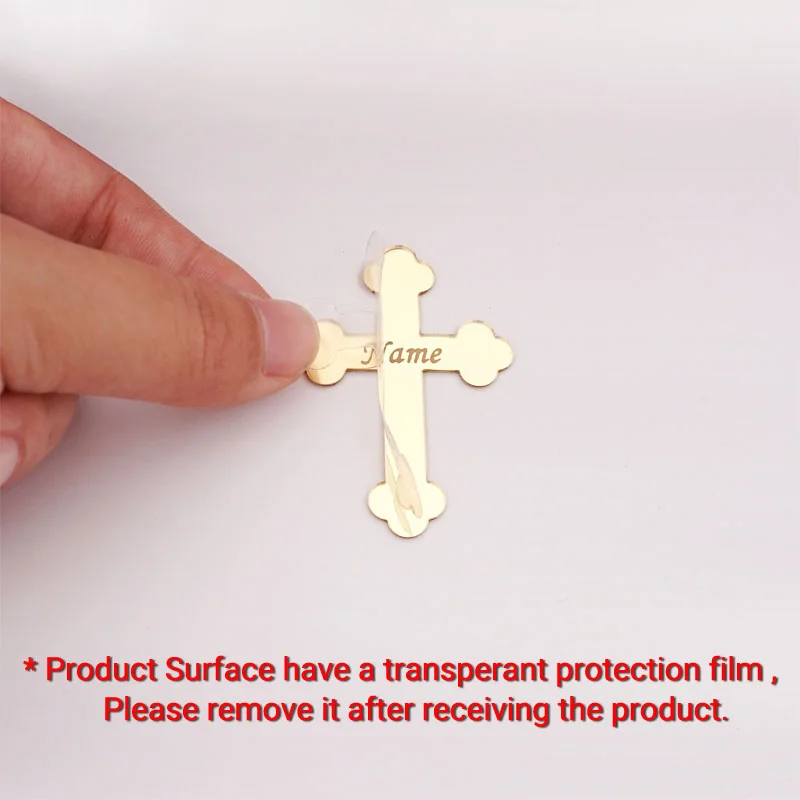 30 шт. зеркало кресты вечерние свадебные сувениры молитва крест по заказу