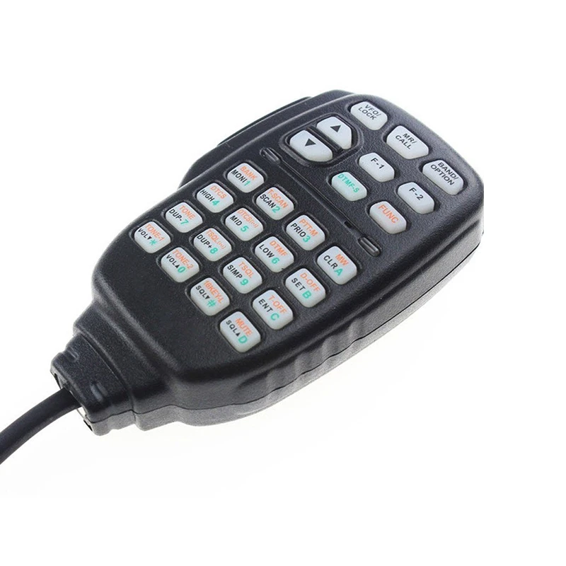 2 шт. микрофон: 1 HM 133 микрофон ручной плечевой для Icom Radio IC 207H 880H и DTMF MH 48A6J