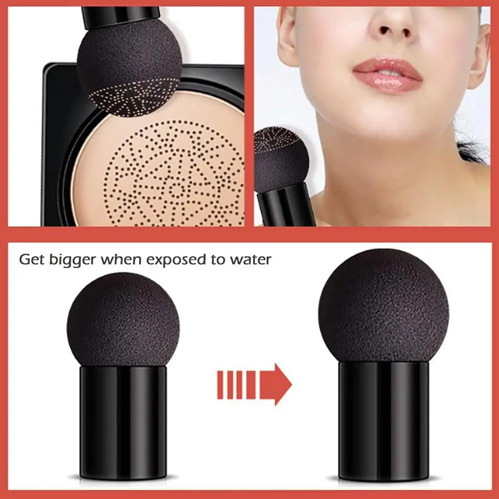 

Mushroom Cushion Bb Air Cushion Foundation Mushroom Head Cc Cream Concealer Whitening Makeup Waterproof Brighten Face Base Tone