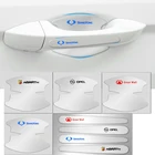 8 шт. Прозрачная защитная наклейка на дверную ручку автомобиля для Renault Kaptur Koleos Megane Sandero Clio Kadjar Laguna Zoe Captur