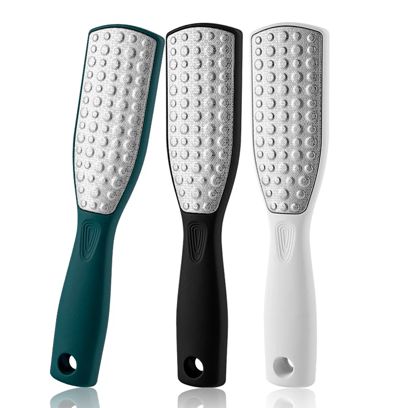 

1Pcs Stainless Steel Double-Sided Pedicure Foot Rape File For Heel Scrub Scrubber Callus Remover Feet Health Spa Skin Care Tools