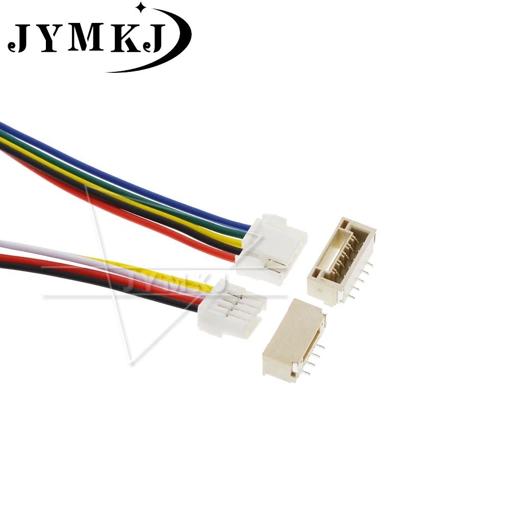 5 комплектов Американская классификация проводов 2р/3 P/4 P/5 P/6 Pin JST GH серия 1,25 разъем с проводом 100/150 мм 1007 28 AWG GH1.25 1,25 мм