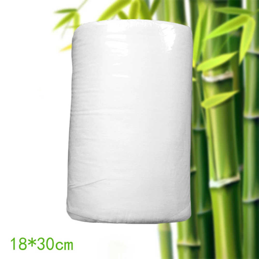

1 Roll White 100pcs Disposable Bamboo Flushable Baby Diaper Nappy Liner Biodegradable Bamboo Inserts Pads