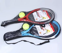 titanium alloy adult junior tennis racket with free ball nylon wire suitable for childrens training
