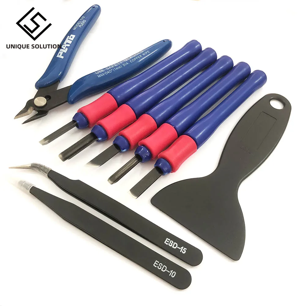 Набор инструментов для ремонта 3D принтера набор пинцетов удаления заусенцев и |