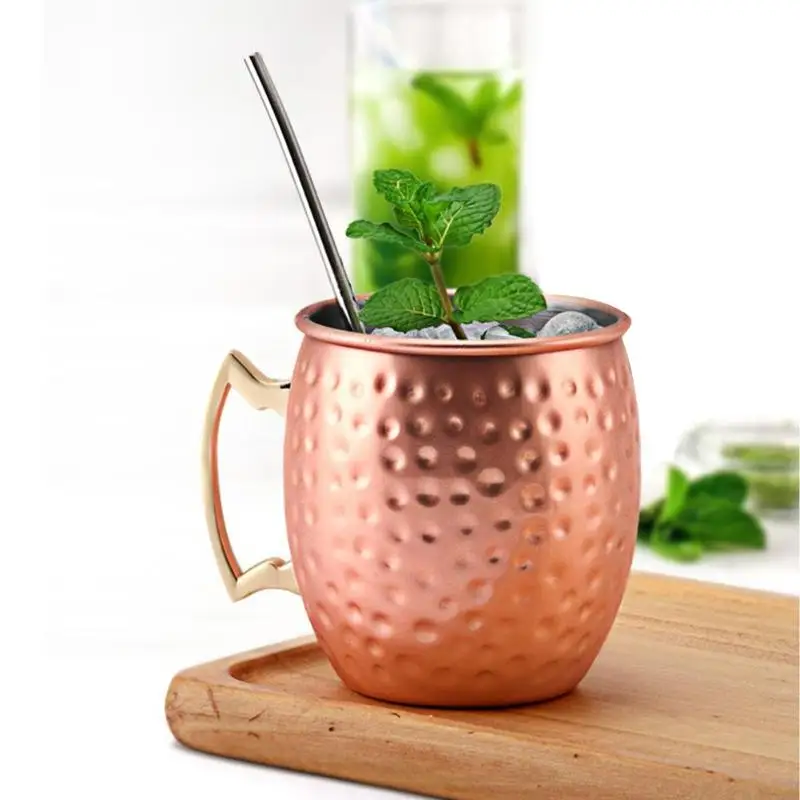 Медь покрытием Нержавеющая сталь Москва без задников с Кофе чашка коктейль