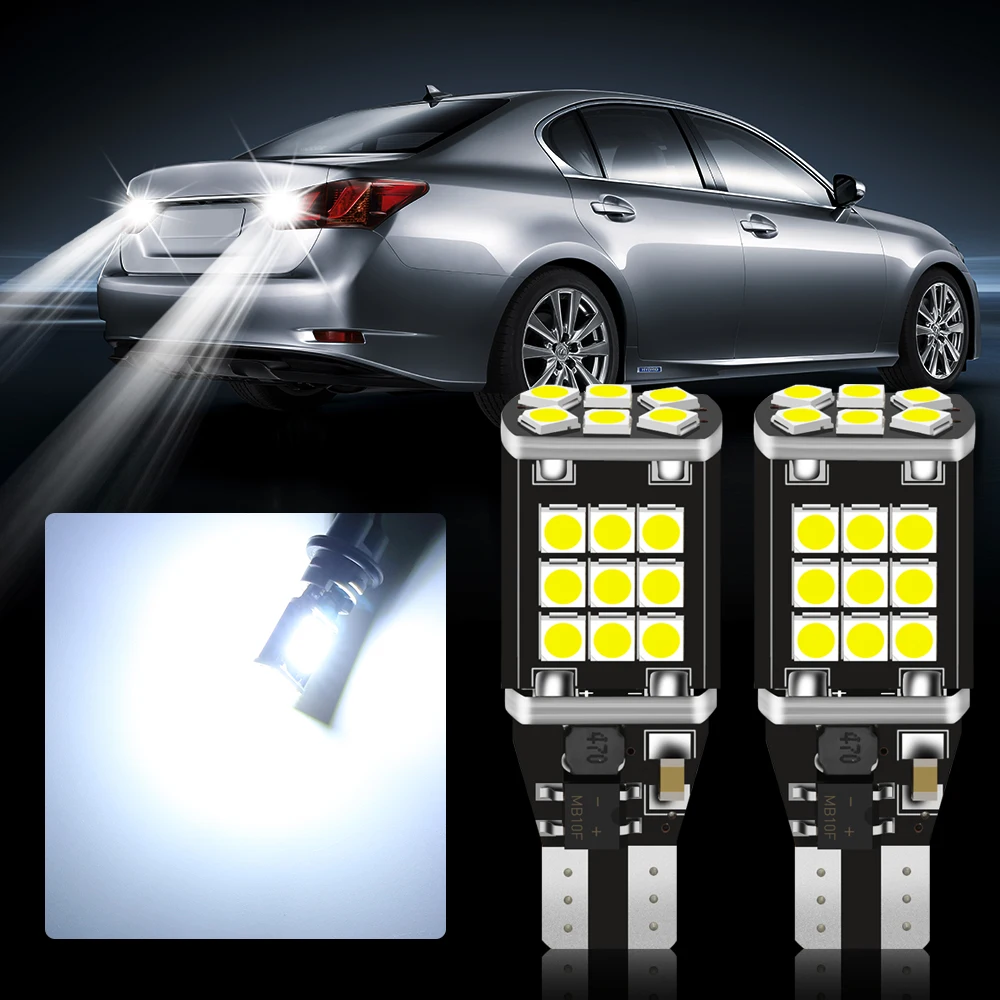 2x W16W T15 Canbus светодиодные лампочки тормозные фары фонари заднего хода для renault arkana