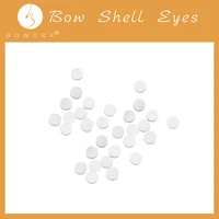 bowork 100 pcs pearl dots bow frog eyes diy bow replacement for bow suppliers bow makers