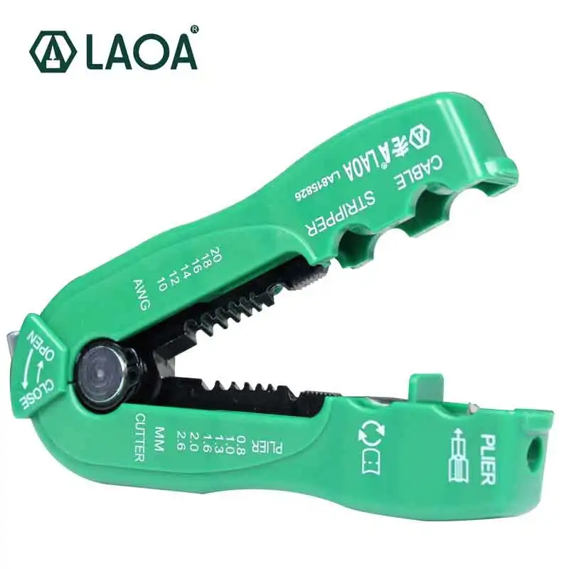 

Многофункциональный портативный мини-резак для зачистки кабеля LAOA, Обжимные Щипцы для кабеля