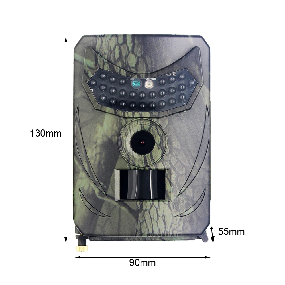 

PR-100C Hunting Camera Infrared Night Vision HD 1080P Camcorder Mini Portable Waterproof Camera for Outdoor Wildlife Game